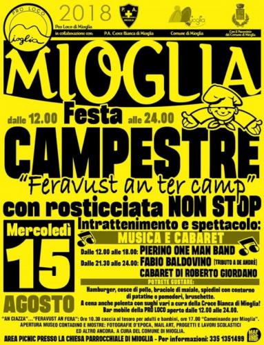 Festa Di Ferragosto A Mioglia - Mioglia