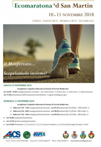 Ecomaratona ‘d San Martin In Monferrato - Cerrina Monferrato