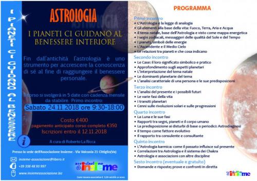 Il Corso Di Astrologia A Cittiglio - Cittiglio