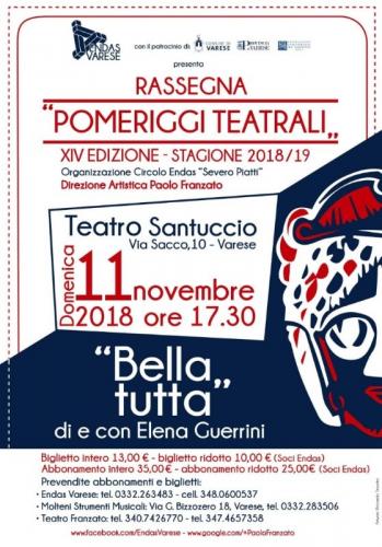 La Rassegna Pomeriggi Teatrali A Varese - Varese