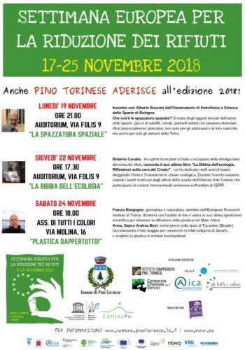 Settimana Europea Per La Riduzione Dei Rifiuti A Pino Torinese - Pino Torinese