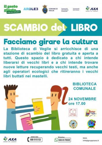 Stazione Di Scambio Del Libro A Veglie - Veglie