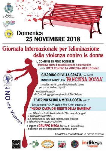 Giornata Internazionale Contro La Violenza Alle Donne A Pino Torinese - Pino Torinese