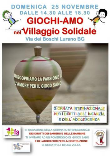 Giochi-amo Nel Villaggio Solidale A Lurano - Lurano