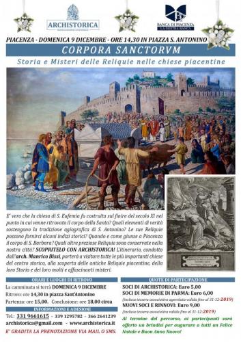 Corpora Sanctorum A Piacenza - Piacenza