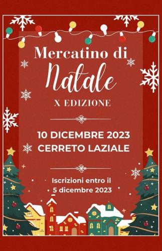 I Mercatini Di Natale A Cerreto Laziale - Cerreto Laziale