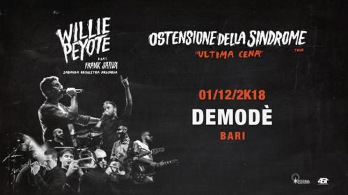 Willie Peyote In Tour A Bari - Modugno