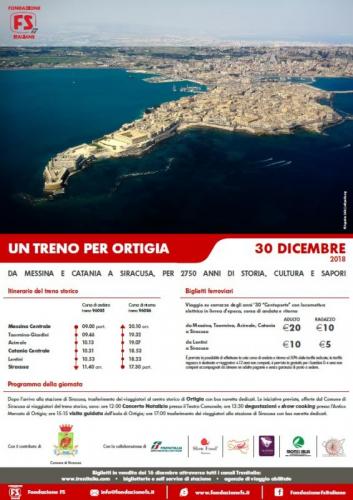Un Treno Per Ortigia A Messina - Messina