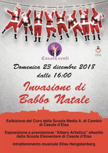 Invasione Di Babbo Natale A Casole D'elsa - Casole D'elsa