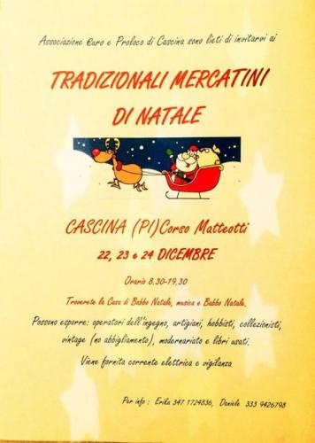 I Mercatini Di Natale A Cascina - Cascina