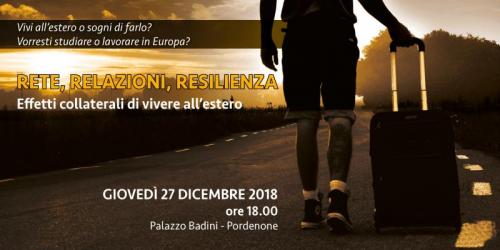 Rete, Relazioni, Resilienza A Pordenone - Pordenone