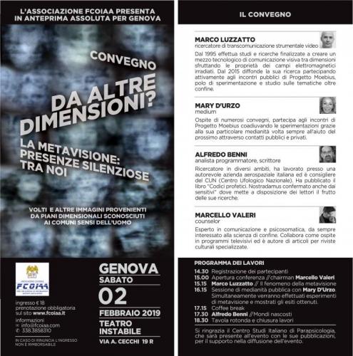 Eventi Associazione Fcoiaa - Genova