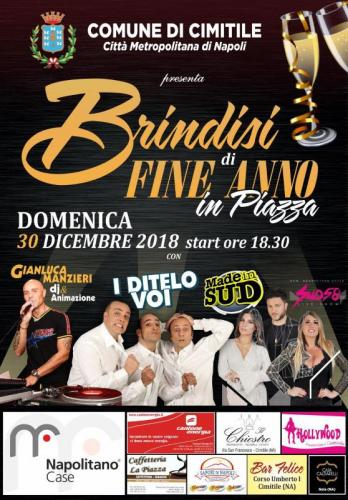 Brindisi Di Fine Anno In Piazza A Cimitile - Cimitile
