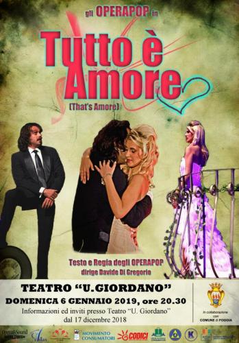 Tutto E' Amore (that's Amore) Con Gli Operapop - Foggia