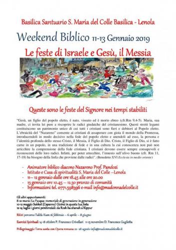 Weekend Biblico Al Santuario Del Colle A Lenola - Lenola