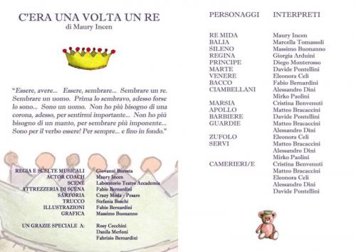 C'era Una Volta Un Re A Sirolo - Sirolo