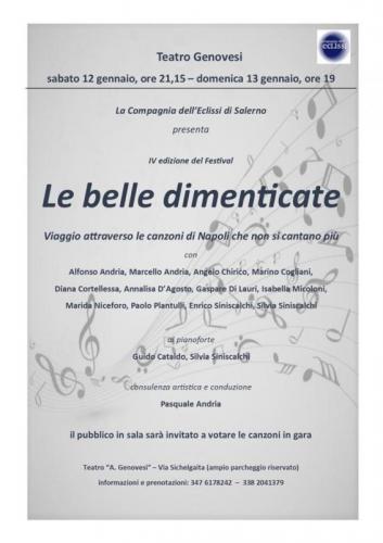 Festival Le Belle Dimenticate A Salerno - Salerno