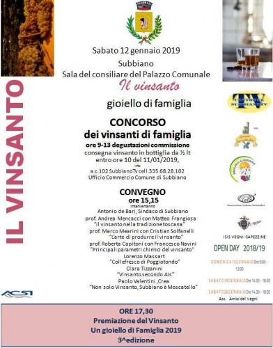 Il Vinsanto Gioiello Di Famiglia A Subbiano - Subbiano