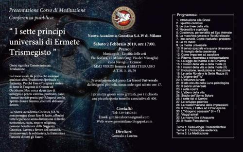 La Gnosi Universale A Milano - Milano
