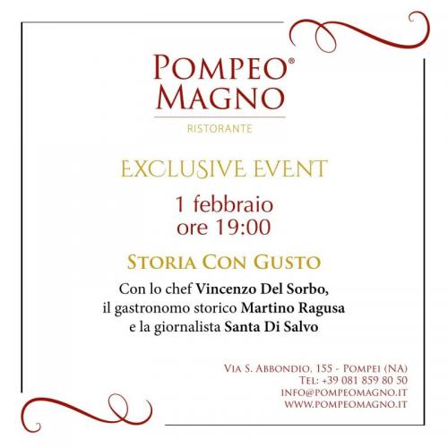 Storia Con Gusto A Pompei - Pompei