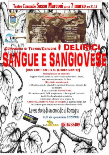 Sangue E Sangiovese A Sasso Marconi - Sasso Marconi