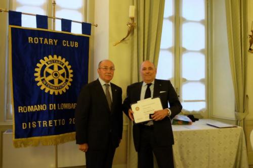 Cena Conviviale Di Tre Rotary Bergamaschi A Cortenuova - Cortenuova