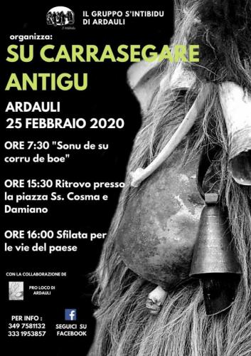 Maschere Di Carnevale A Ardauli - Ardauli