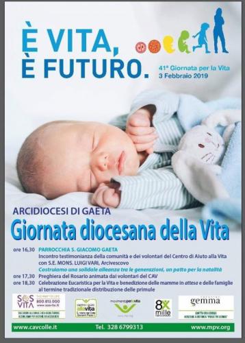 La Giornata Diocesana Per La Vita A Gaeta - Gaeta