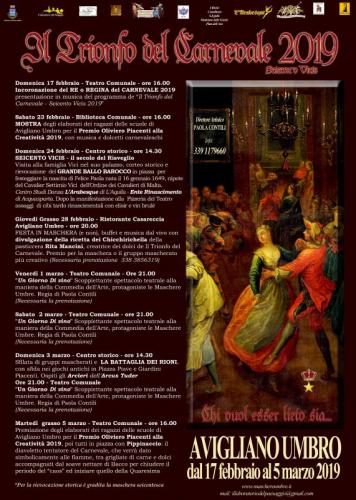 Il Trionfo Del Carnevale A Avigliano Umbro - Avigliano Umbro