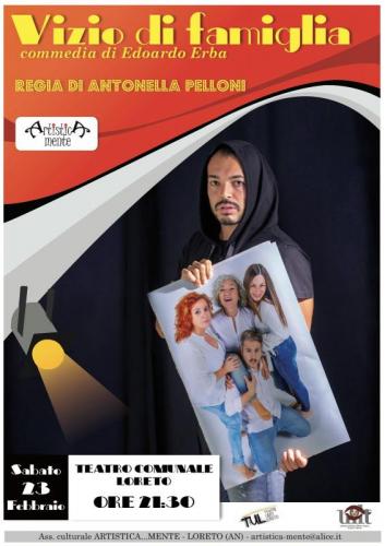 Vizio Di Famiglia Al Teatro Comunale A Loreto - Loreto