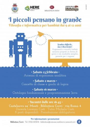 I Piccoli Pensano In Grande A Castelnovo Ne' Monti - Castelnovo Ne' Monti