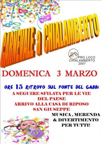 Il Carnevale A Chialamberto - Chialamberto
