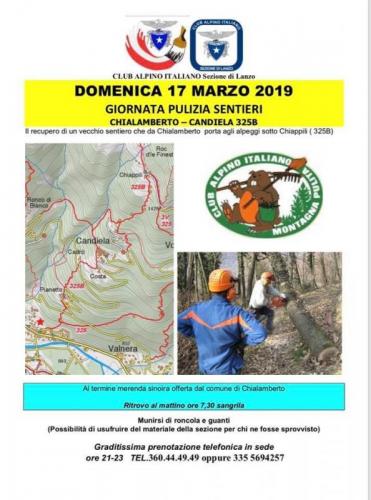 Giornata Pulizia Sentieri A Chialamberto - Chialamberto