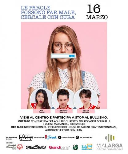 Stop Al Bullismo Al Centro Commerciale Vialarga A Bologna - Bologna