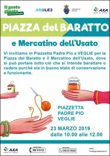 Piazza Del Baratto E Mercatino Dell'usato A Veglie - Veglie