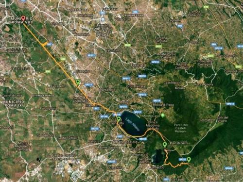 South Francigena Marathon - Maratona A Passo Lento - Velletri