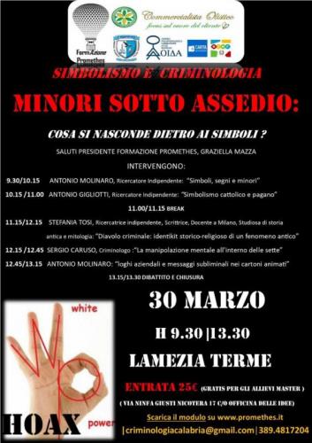 Simbolismo E Criminologia A Lamezia Terme - Lamezia Terme