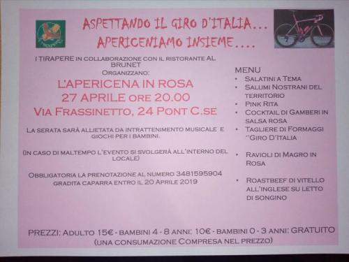 Apericena In Rosa A Pont-canavese - Pont-canavese