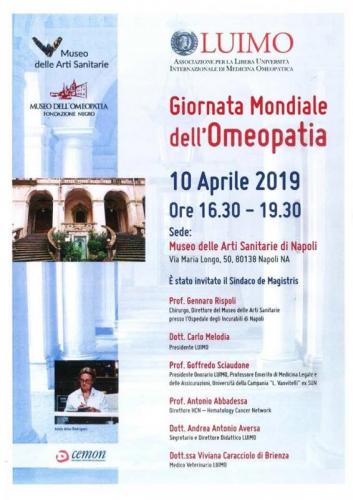 Giornata Mondiale Dell'omeopatia In Italia - Roma