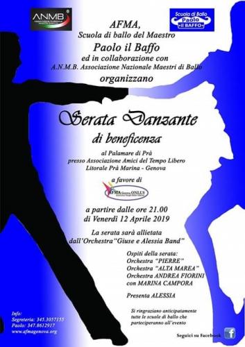 Serata Danzante Di Beneficenza A Genova - Genova