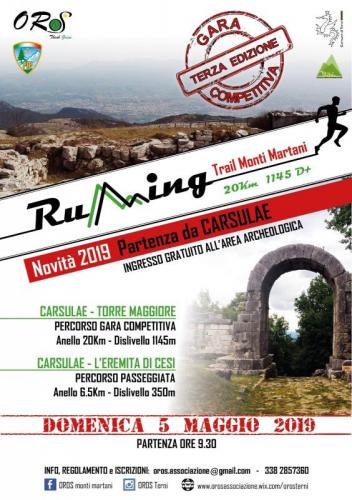 Rumming Trail Monti Martani A Terni - Terni