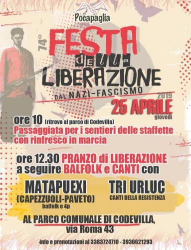 Festa Della Liberazione A Codevilla - Codevilla