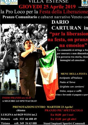 Festa Della Liberazione A Villa Estense - Villa Estense