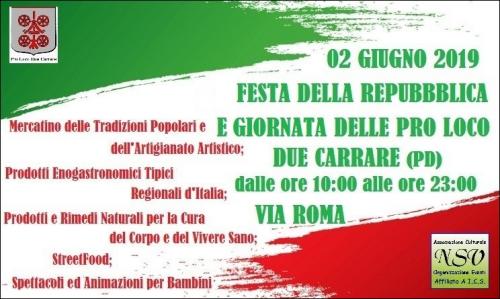 Festa Della Repubblica A Due Carrare - Due Carrare