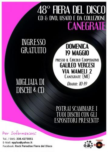 La Fiera Del Disco A Canegrate - Canegrate