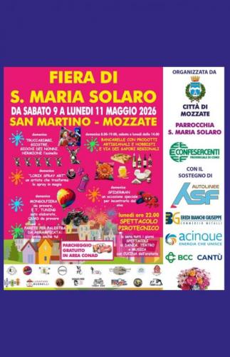 La Fiera Di Santa Maria Solaro A Mozzate - Mozzate