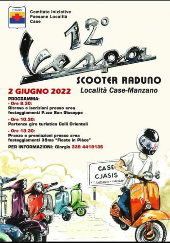 Vespa- Scooter Raduno A Manzano - Manzano