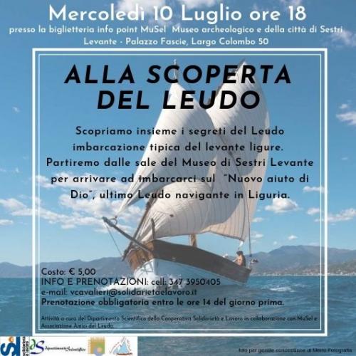Alla Scoperta Del Leudo A Sestri Levante - Sestri Levante