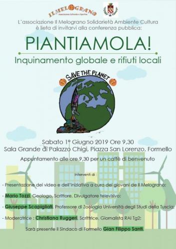 Piantiamola! Mario Tozzi A Formello - Formello