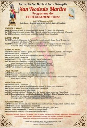 Festa Di San Teodosio Martire A Pietragalla - Pietragalla